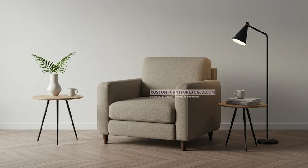 Jasa Pembuatan Single Sofa Jogja